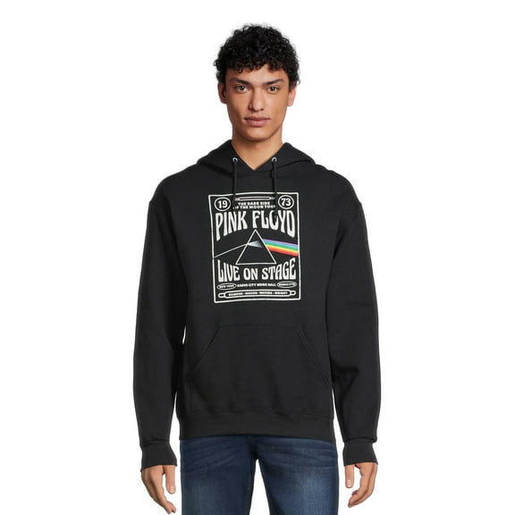 Pink Floyd Men's & Big Men’s Pullover Hoodie Sweatshirt, Sizes S-3XL