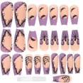 thumbnail image 2 of 24pcs Press On Nails Halloween Long False Nails Fake Press On Nails Halloween Fake Nails, 2 of 8