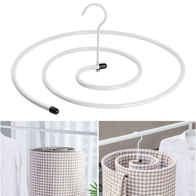 Spiral Hanger Creative Space Saving Drying Rack Laundry Rack for Bed Sheet Quilt