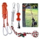 thumbnail image 1 of Juguetes De Cuerda Para Perros, Juguete Colgante Individual Con Cuerda Elástica Para Exteriores Para Perros, Juguetes Para Perros Pitbull Pequeños, Grandes Y Agresivos Que Mastican Para Hacer, 1 of 8