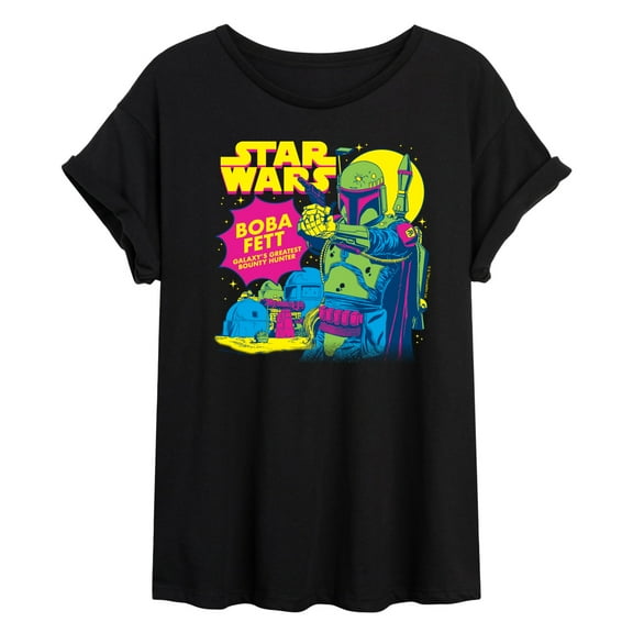 Star Wars - Boba Fett Bounty Hunter - Women's Oversized Tee