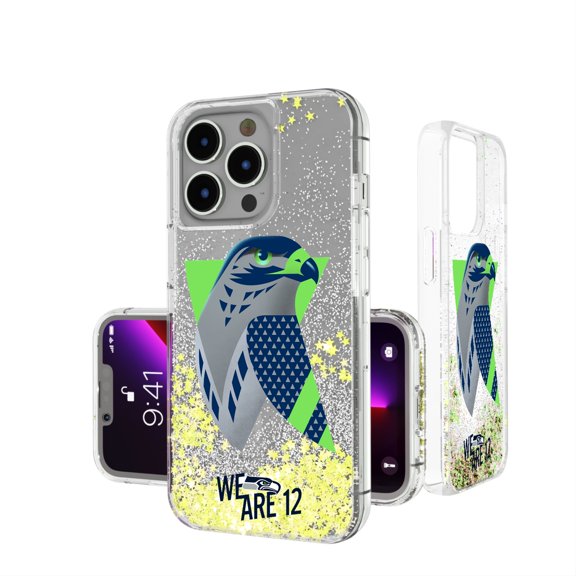 Keyscaper Seattle Seahawks iPhone Glitter Case