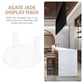 thumbnail image 3 of OULII 1Set Small Clear Acrylic Display Stand for Mineral Specimens Crystal Holder Rack, 3 of 8