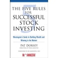 thumbnail image 1 of Pre-Owned Five Rules for Successful Stock Investing: Morningstar's Guide to Building Wealth and Winning in the (Hardcover) by Pat Dorsey, Joe Mansueto, 1 of 1