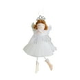 thumbnail image 1 of Hangs 2 Product for Christmas Angel Theme Pendant with Fabric Craft Scene, 1 of 4