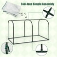 thumbnail image 6 of Costway Portable Mini Greenhouse 47" x 22" x 24" Outdoor Indoor Tunnel Greenhouse White, 6 of 8