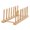 E, variant on Tanxxt Dish Drying Rack Drain Rack Multifunctional Bamboo Kitchen Dish D rain Rack Tableware Storage Rack