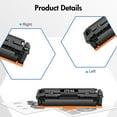 thumbnail image 5 of 204A Toner Cartridge Compatible for 204A CF510A CF511A CF512A CF513A for Color Laserjet Pro MFP M180nw M180n M154nw M154a MFP M181fw Printer Black Cyan Yellow Magenta (5 Pack), 5 of 6