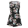 thumbnail image 1 of kurtrusly Chemise d'Infirmière de Maternité pour Femmes, Blouse d'Allaitement à Fleurs, Haut à Manches, Col Rond, 1 of 8