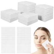 200 Pcs Square Cotton Pads for Face Square Pads Makeup Remover Pads Square White Makeup Tools