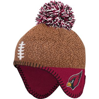 Preschool Dallas Cowboys Brown Football Head Knit Hat with Pom