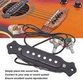 thumbnail image 4 of 6 Cordes Guitare Soundhole Micro, Pré Câblé Facile à Installer Précis Catching Guitare Soundhole Micro Mini avec Volume Ton Boutons pour la Performance, 4 of 8