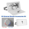 thumbnail image 1 of Douche Extérieure Extérieure pour VR avec Verrou, Trousse de Boîte de Douche pour VR pour Bateau, Marine, Caravane, Autocaravane, Accessoires de Caravane, Variété de Caractéristiques, 1 of 7