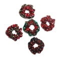 thumbnail image 1 of Vogacara Retro Christmas Hair Rope Plaid Tie Hair Streamer Colorful Festival Tocado Elegante Christmas Scrunchies Elástico Accesorios para el cabello Cuidado del cabello Vogacara CE001746-00, 1 of 6