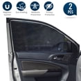 thumbnail image 2 of Car Sun Shade 4-Pack Car Window Sun Shades - UV Protection & Privacy Curtains For Side Windows Car Camping 2 of 12