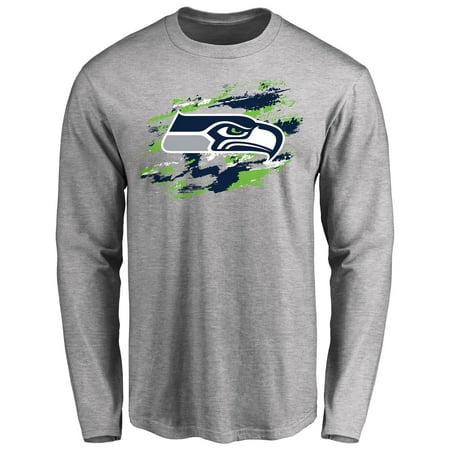 Seattle Seahawks NFL Pro Line True Colors Long Sleeve T-Shirt - Heathered