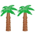 thumbnail image 1 of 2pcs Palm Tree Shaped Beach Towel Clips Holders Lounge Chair Towel Secure Clips, 1 of 5