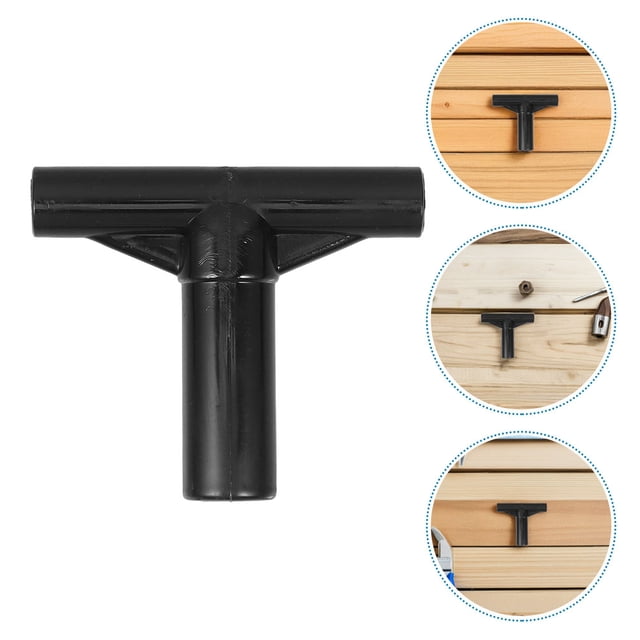 WHAMVOX 3Ud Conectores En T Para De Compatible Universal Negro Duradero
