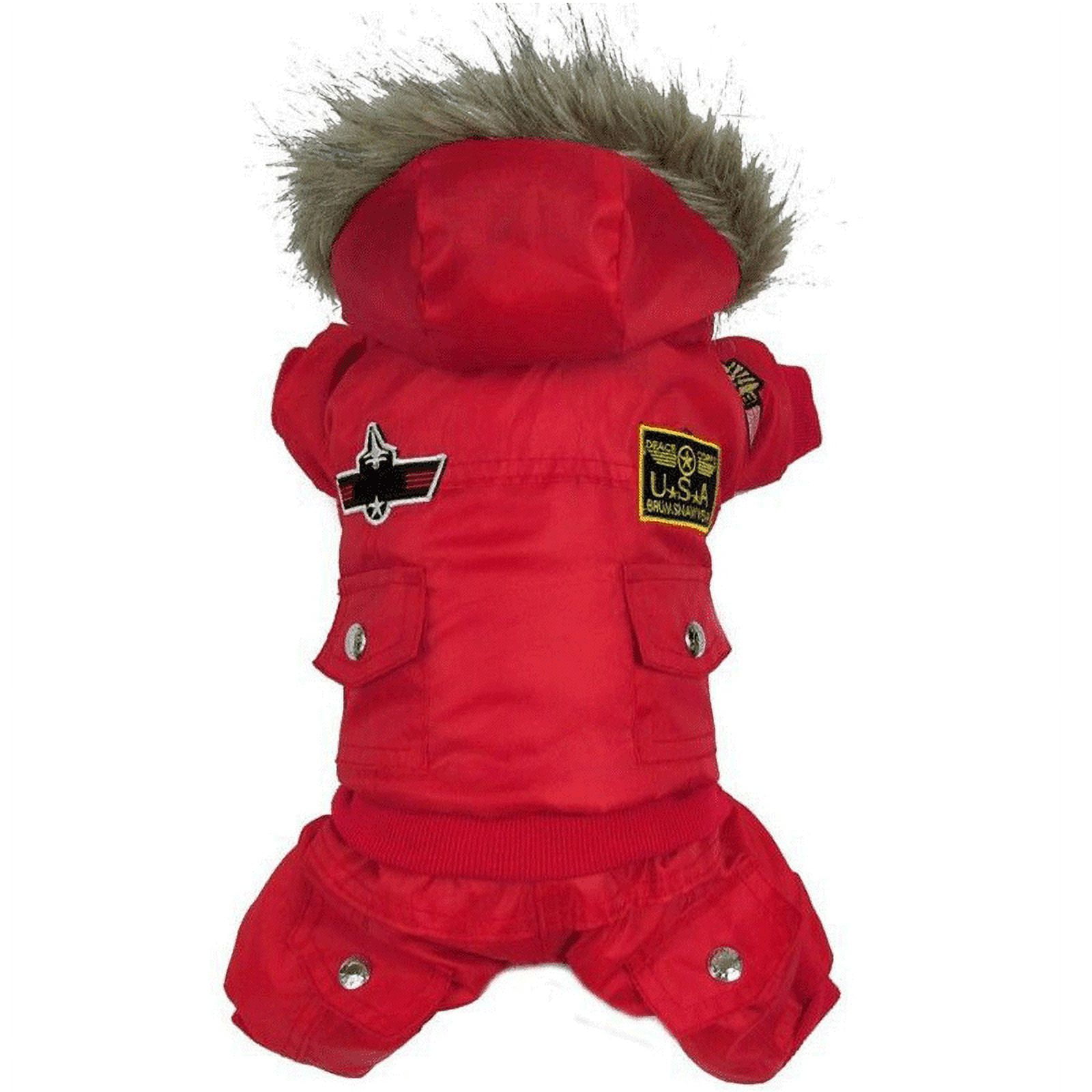 Newstar AHPET09CS Red Pet Clothes for Small / Medium / Large Dogs, Hooded Jackets for Puppy, Warm Zipper Closure Coats for Animal Freed, (XS-XL) Newstar AHPET09CS Red Pet Clothes for Small / Medium / Large Dogs, Hooded Jackets for Puppy, Warm Zipper Closure Coats for Animal Freed, (XS-XL)