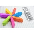 thumbnail image 4 of BAZIC Erasers Neon Bevel Eraser, Latex Free Erasers Set, 12-Count, 4 of 6