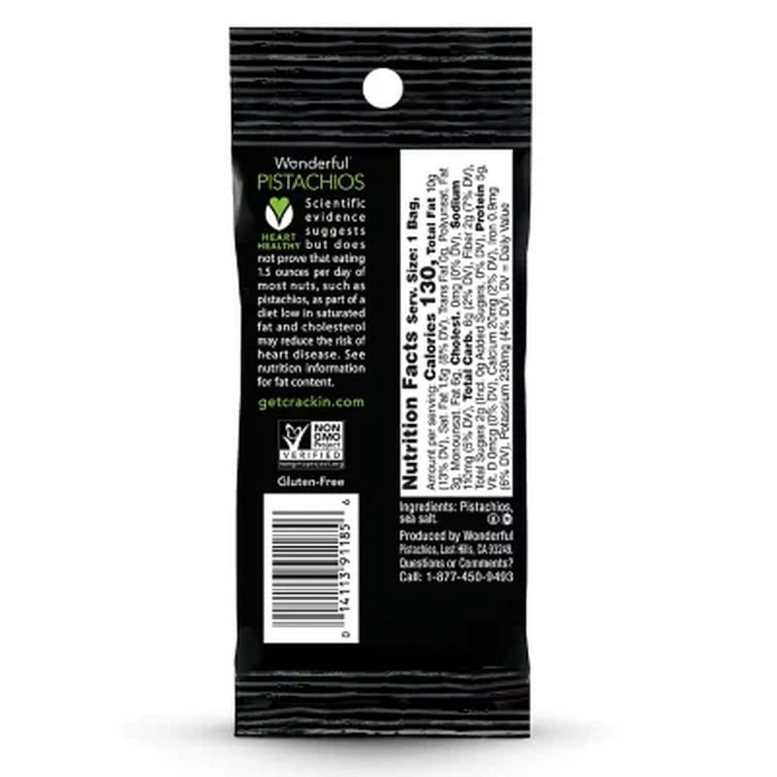 Wonderful Pistachios, Roasted and Salted (1.5 oz., 24 ct.)