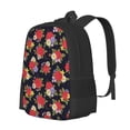 thumbnail image 2 of Daiia Red Rose Flower Backpack for Men and Women -Durable Backpack Large Capacity, Water-Resistant Bag with Adjustable Straps and Laptop Compartment, 2 of 9