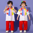 Children's Cheerleading Costume Spring Long Sleeve Competition Suit