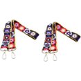thumbnail image 1 of HUGFEGWE 2 Pcs Sangle de Sac pour Femmes, Sangles Réglables, Sangle de Sac, Sangles Croisées, Sangles de Vêtements, Sangle de Sac Croisé, Sangle de Sac Messager Imprimée CJB91-26468, 1 of 9