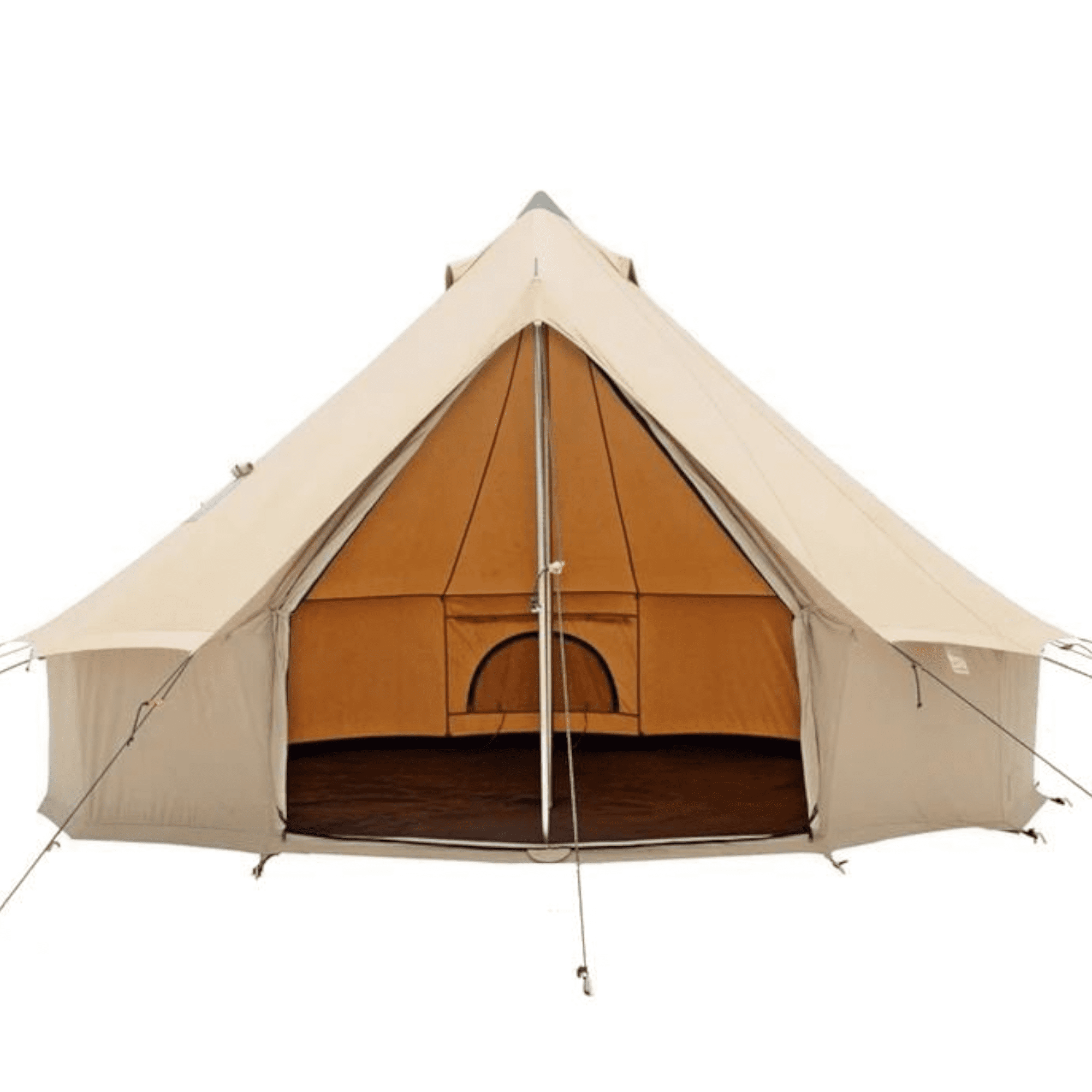 Camping Tent 10 Person Capacity 17' x 9' Waterproof Canvas With Screen Porch 