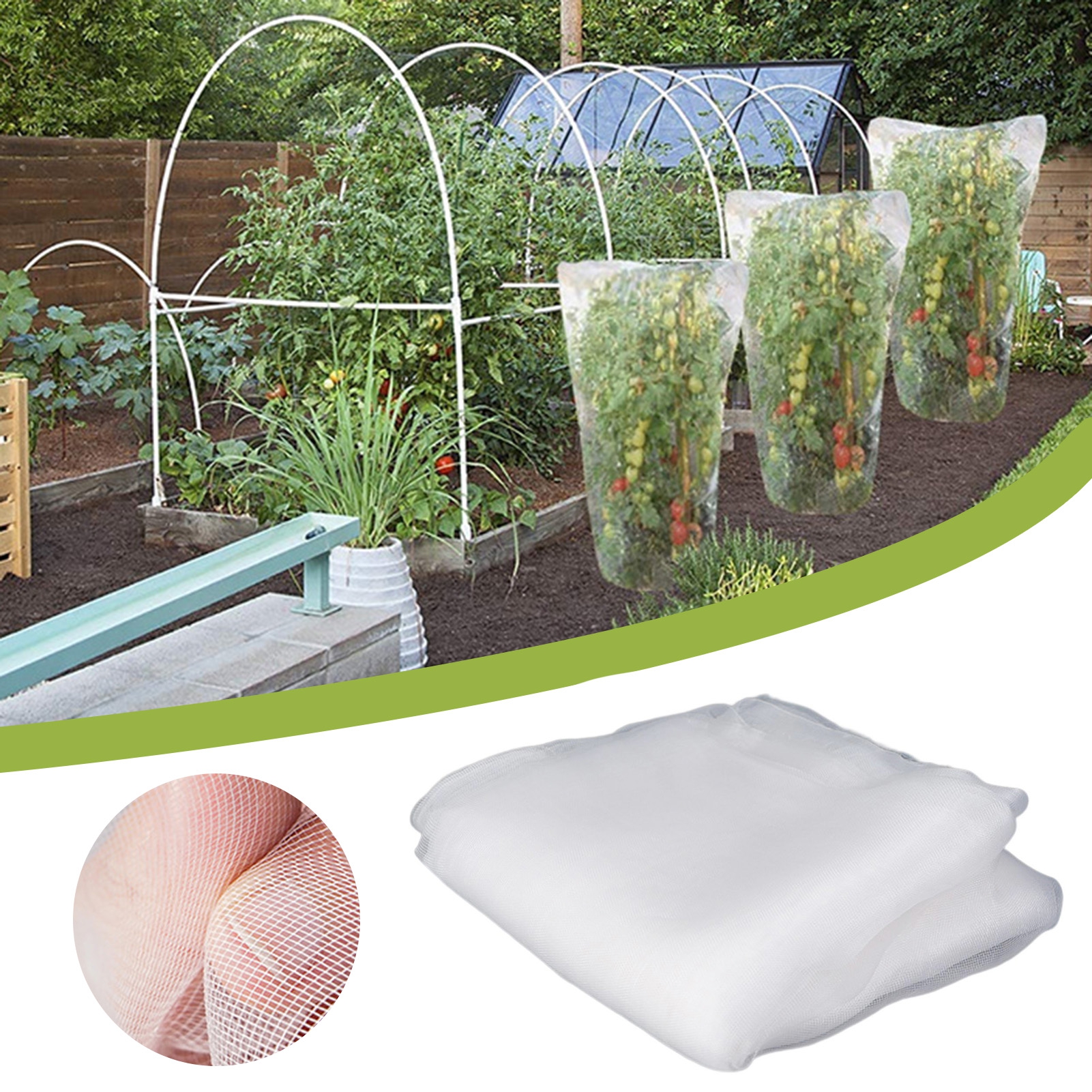 Washranp Ultra Fine Garden Mesh Cover,Waterproof Wear Resistant Protect