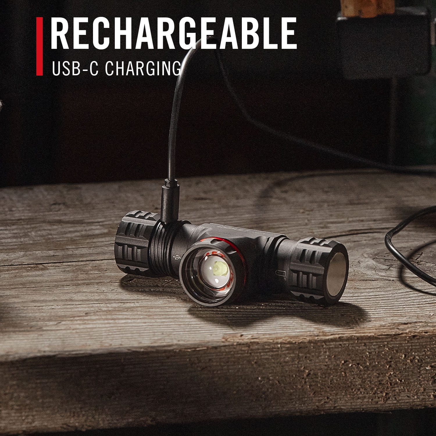 COAST XPH34R Rechargeable LED Headlamp – 2075 Lumens, Magnetic Base, Dual Power, IPX4 Rated