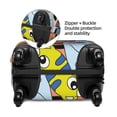 thumbnail image 4 of Lsque Funny Cats Printed Luggage Cover, Travel Luggage Protector,Scratch and Dirt Resistant, Fits 18-32 Inch Luggage - Medium, 4 of 9