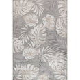 thumbnail image 2 of CAMILSON Spring Leaf Tropical Botanical Easy-Cleaning Non-Shedding Washable Outdoor Indoor Area Rug Beige 8x10, 2 of 11