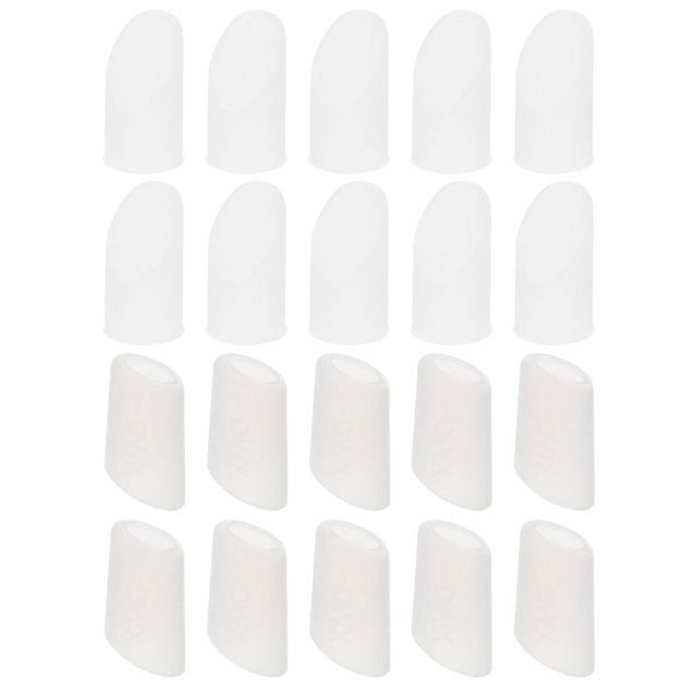 Juego de 2 boquillas para tetera, funda multifuncional, accesorio de cocina a prueba de polvo, gel de sílice blanco
