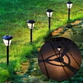 thumbnail image 4 of MAGGIFT 12 Pack Solar Powered Landscape Lights Outdoor Pathway Lights, Waterproof Solar Garden Lights for Lawn, Patio, Yard, Walkway, Deck, Driveway, Warm White, 4 of 8