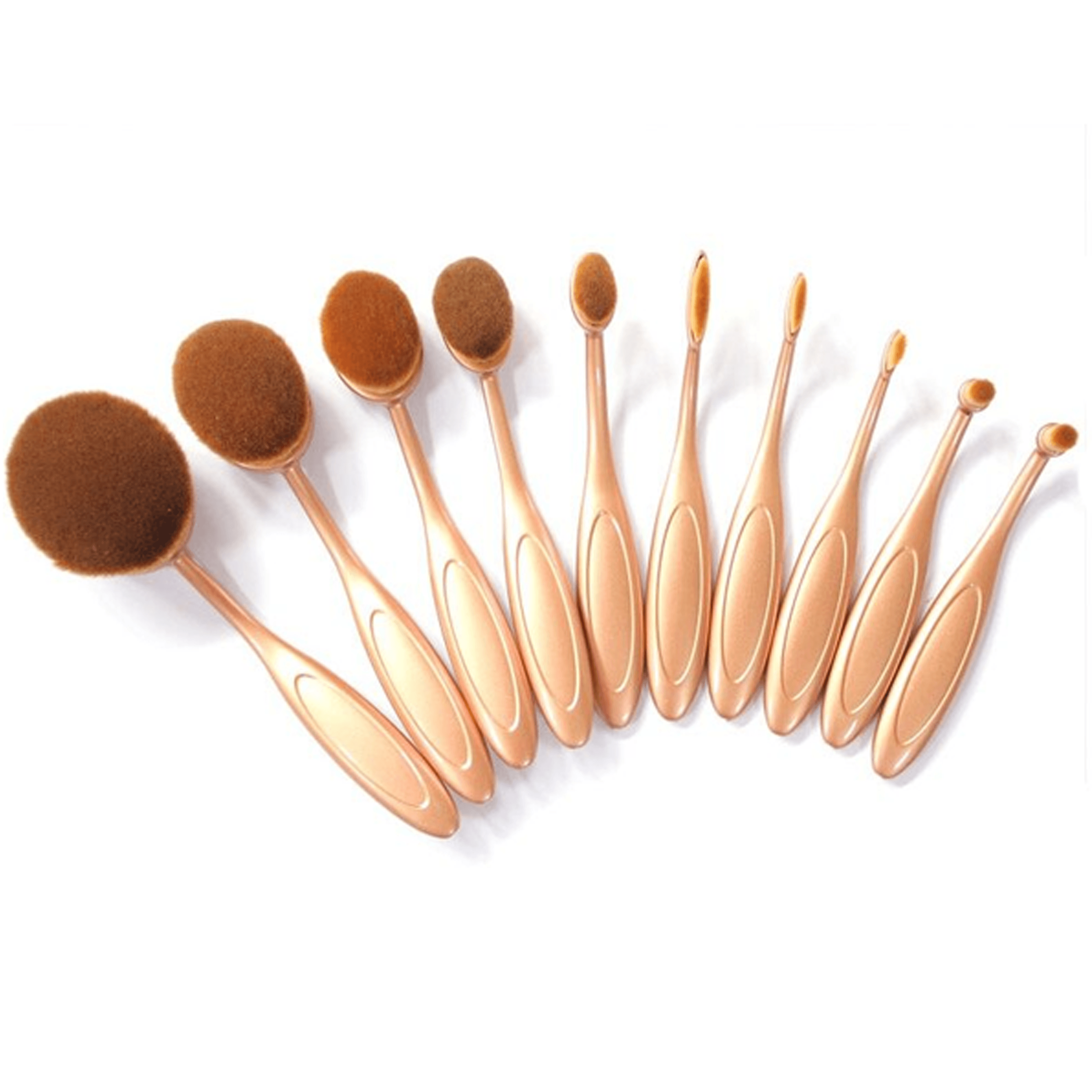 oval brush makeup brushes