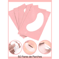thumbnail image 2 of 50 Pares Parches Empaque Hidrogel Para Ojos Pestañas Xtellar Rosa 1 Cm 2 Mm, 2 of 3