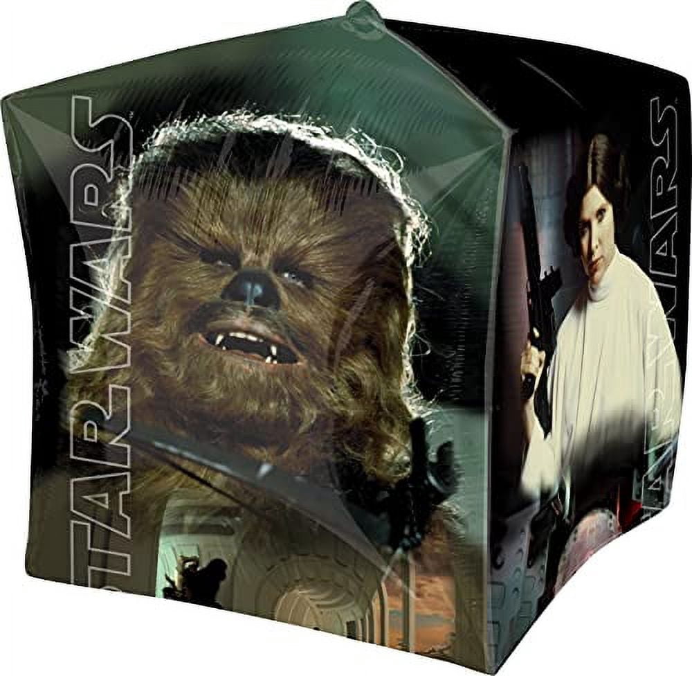 Star Wars Birthday Party Supplies Cubez, Star Ship and Darth Vader Balloon Bouquet Decorations