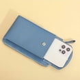 thumbnail image 4 of Pu Leather Blocking Crossbody Cell Phone Bag For Women Wallet Purse, Small Crossbody Cell Phone Purse For Women, 4 of 5