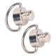 thumbnail image 5 of Tornillo De Fijación, Tornillo De Anillo D De Liberación Rápida 2 Piezas 1/4 Pulgadas Para Trípode Para Monopié Para Correa De Cámara Cergrey Stainless Steel 1/4 Inch D‑Ring, 5 of 8