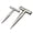 S+L, variant on mdesiwst Stainless Steel Hand Dibber Plant Hole Digger Garden Planting Tool with T-Handle Soil Digging Tool for Planting Bulbs Tulips Daffodils Vegetable Seeds
