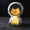 thumbnail image 1 of Animales Luz De Noche Astronauta Lámpara De Noche Lámpara De Mesa Con Botón Batería Lindo Astronauta Luz De Noche Decorativa Regalo Para Niños Dormitorio Cumpleaños, Gatito Muyoka Hogar, 1 of 6