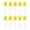 Yellow, variant on Ybomd,Plastic Candy Container,Microphone Candy Tubes,Fill These Plastic Mic Shaped Tubes with Treats To Create Fun Party Favors for Young Singers.