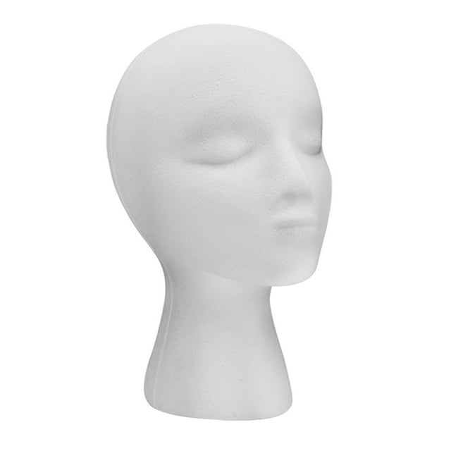 Weiweiguan 1pc Mannequin Head Model Female Head Model Display Wig Head Model for Salon Shop
