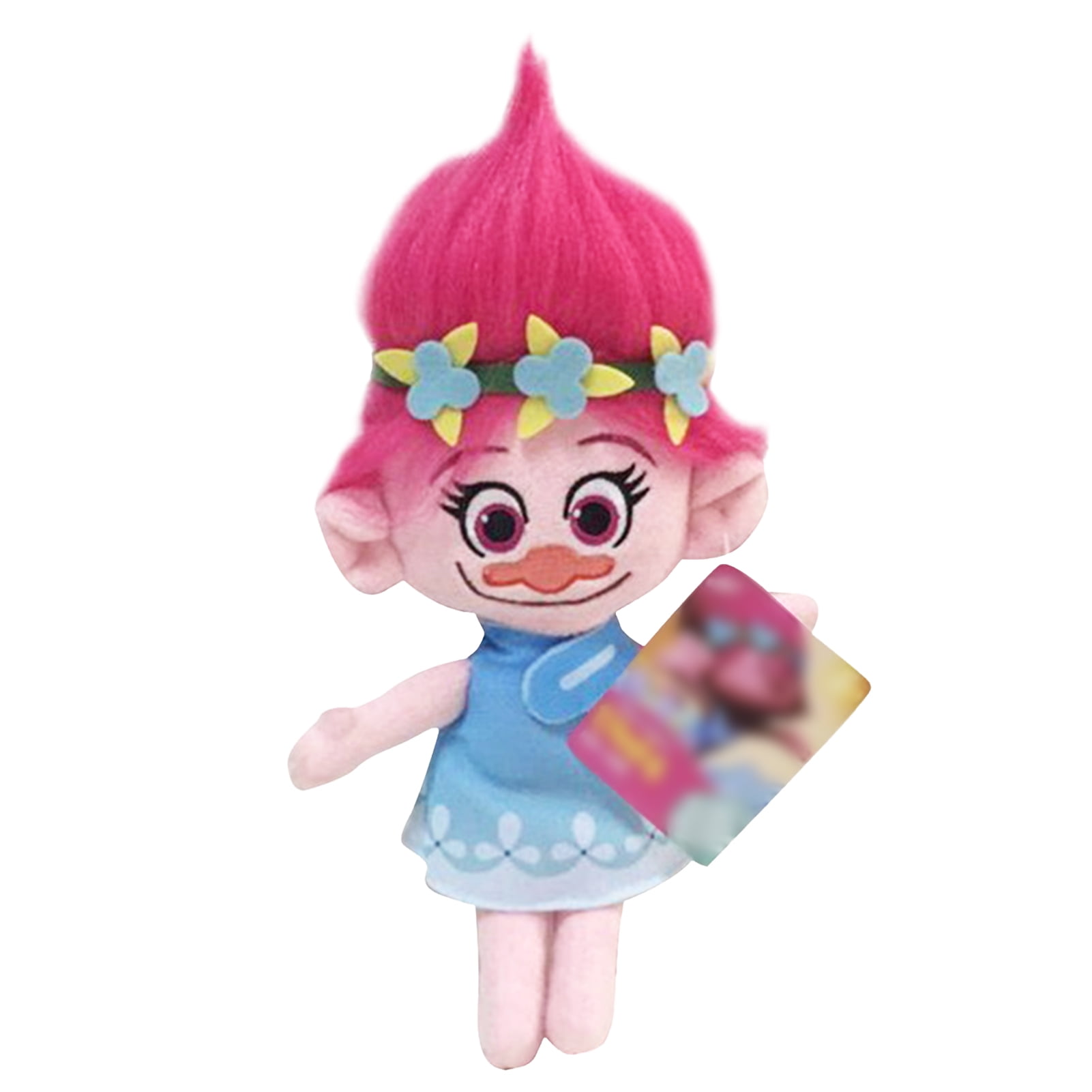 HOT Sale 2Pcs Movie Trolls Poppy & Branch Hug 'N Plush Doll Toy Set Gift 9" 23CM 