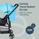 thumbnail image 2 of Carriola para bebe y Portabebe para auto - Cinturón de 3 puntos - Recién Nacidos o Hasta 12 kg - Compacta y Plegable Bebesit  Go Lite, 2 of 10