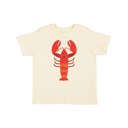 

Inktastic Lobster Distressed Ocean Creature Gift Toddler Boy or Toddler Girl T-Shirt