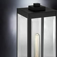 thumbnail image 7 of Urban Ambiance Luxury Modern Farmhouse Outdoor Post/Pier Light, Medium Size: 16" H x 7.5" W, with  Style Elements, Natural Black Finish, UQL1336 from The Quincy Collectio, 7 of 7