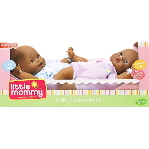 little mommy twin baby dolls