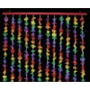 Loftus Hawaiian Flower Luau Party Hanging Decoration 78" Curtain, Rainbow